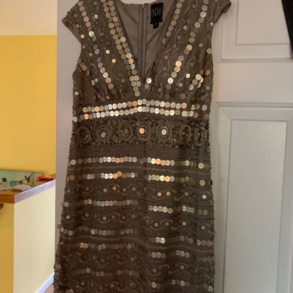 Sequin cocktail dress